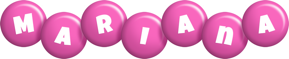 Mariana candy-pink logo