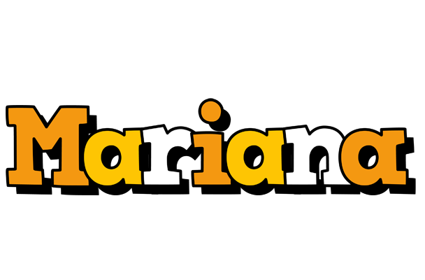 Mariana cartoon logo
