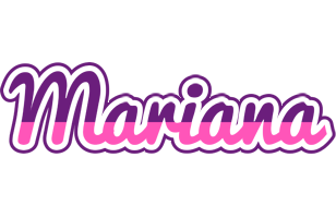 Mariana cheerful logo