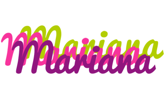 Mariana flowers logo