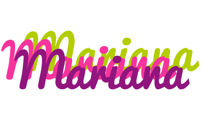Mariana flowers logo