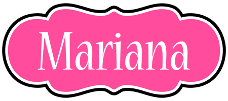 Mariana invitation logo