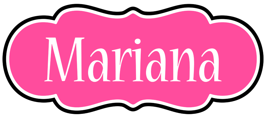 Mariana invitation logo