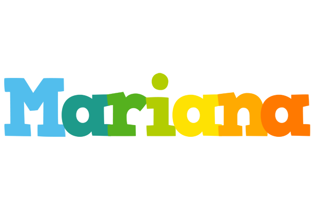 Mariana rainbows logo