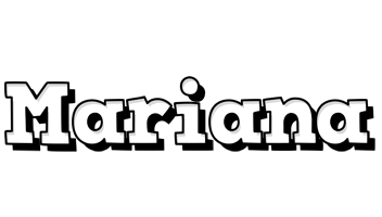 Mariana snowing logo