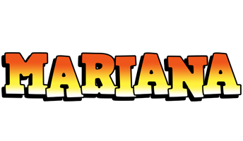 Mariana sunset logo