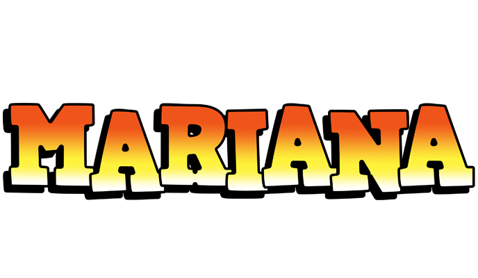 Mariana sunset logo