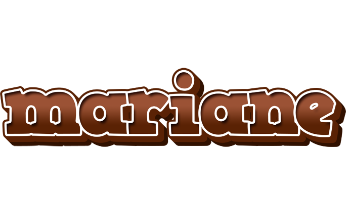 Mariane brownie logo