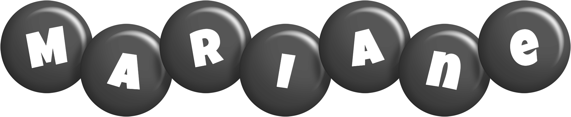 Mariane candy-black logo