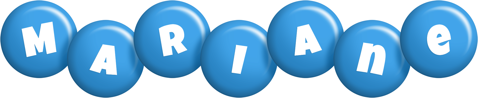 Mariane candy-blue logo
