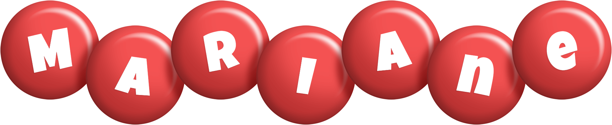 Mariane candy-red logo