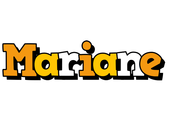 Mariane cartoon logo