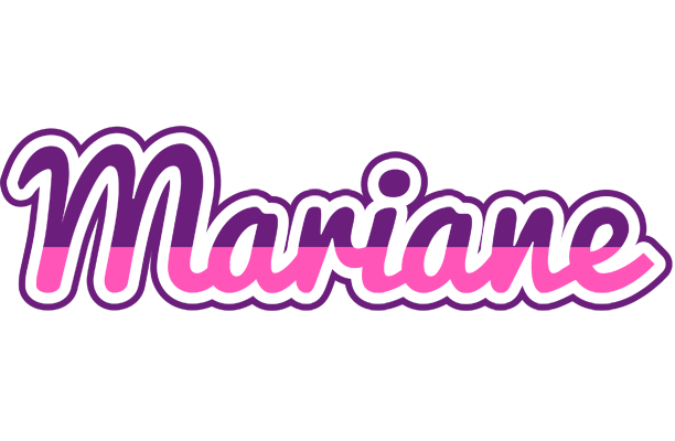 Mariane cheerful logo