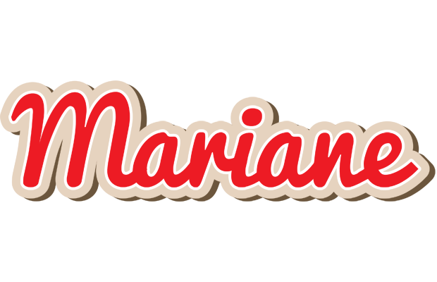 Mariane chocolate logo