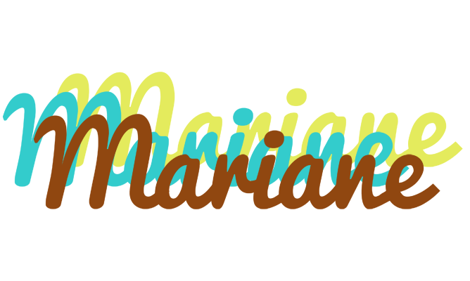 Mariane cupcake logo