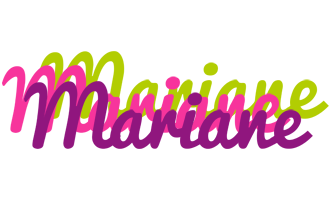 Mariane flowers logo