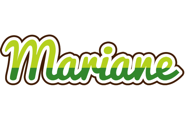 Mariane golfing logo