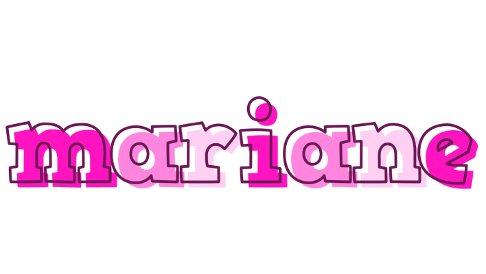 Mariane hello logo