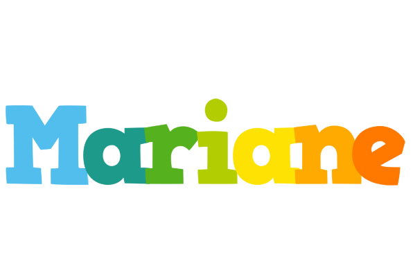 Mariane rainbows logo