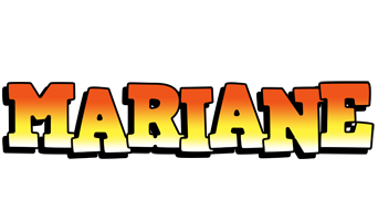 Mariane sunset logo