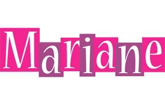 Mariane whine logo