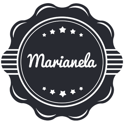 Marianela badge logo