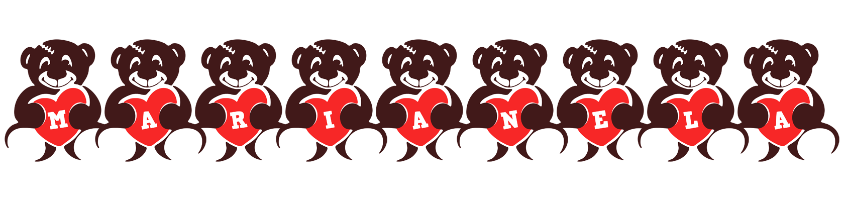 Marianela bear logo