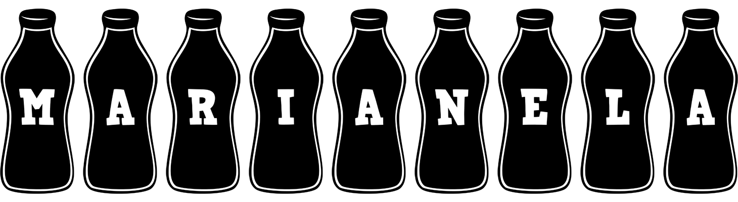 Marianela bottle logo