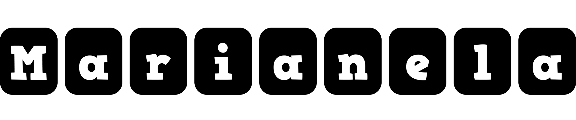Marianela box logo