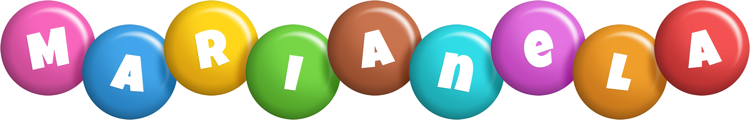 Marianela candy logo
