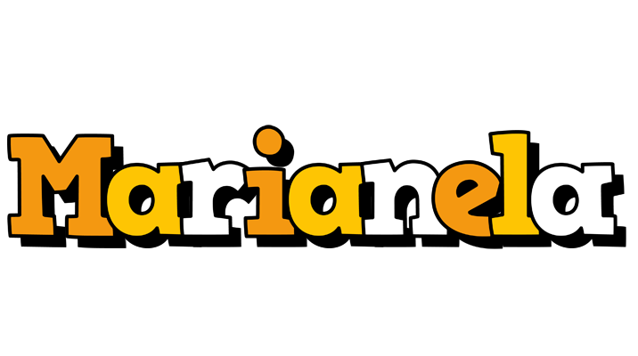 Marianela cartoon logo