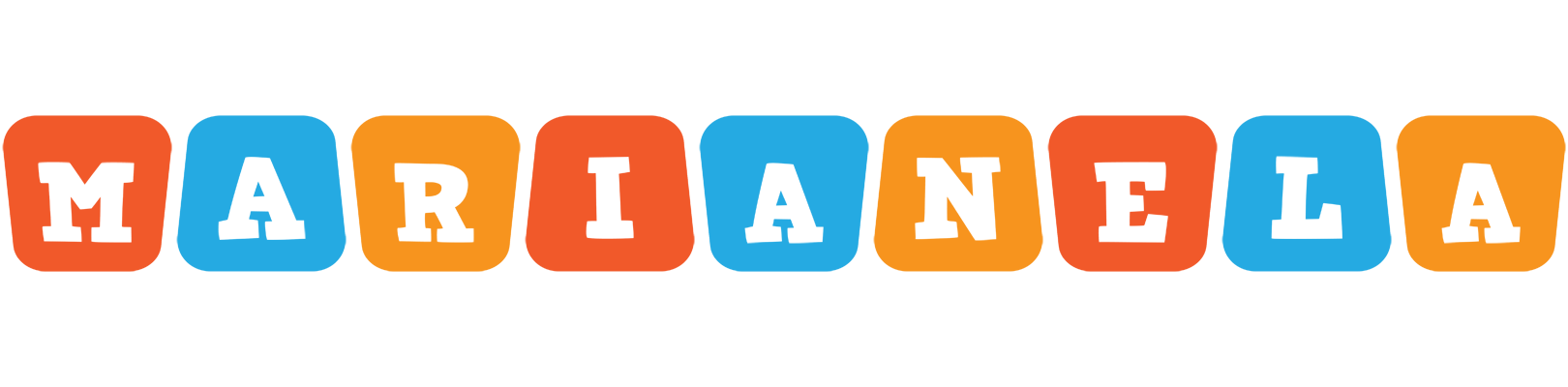 Marianela comics logo