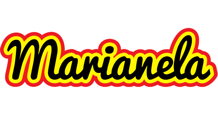 Marianela flaming logo