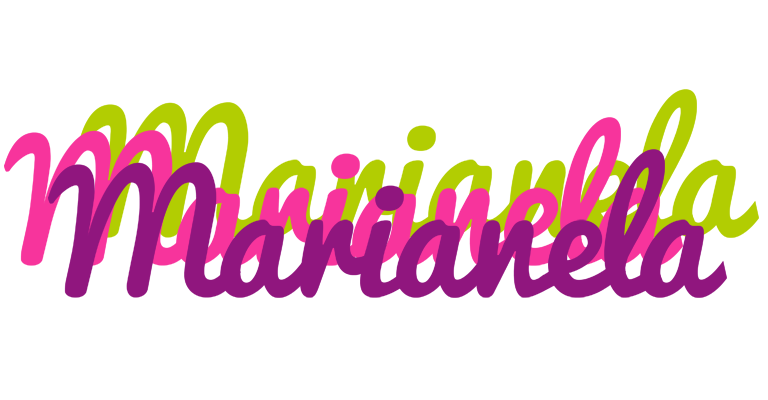 Marianela flowers logo