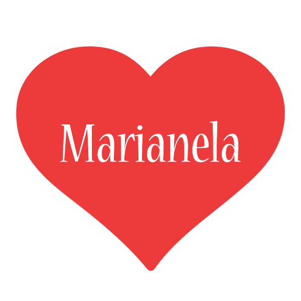 Marianela love logo