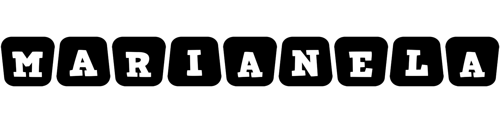 Marianela racing logo