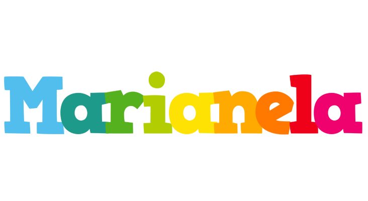 Marianela rainbows logo