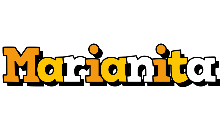 Marianita cartoon logo