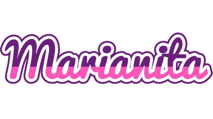 Marianita cheerful logo