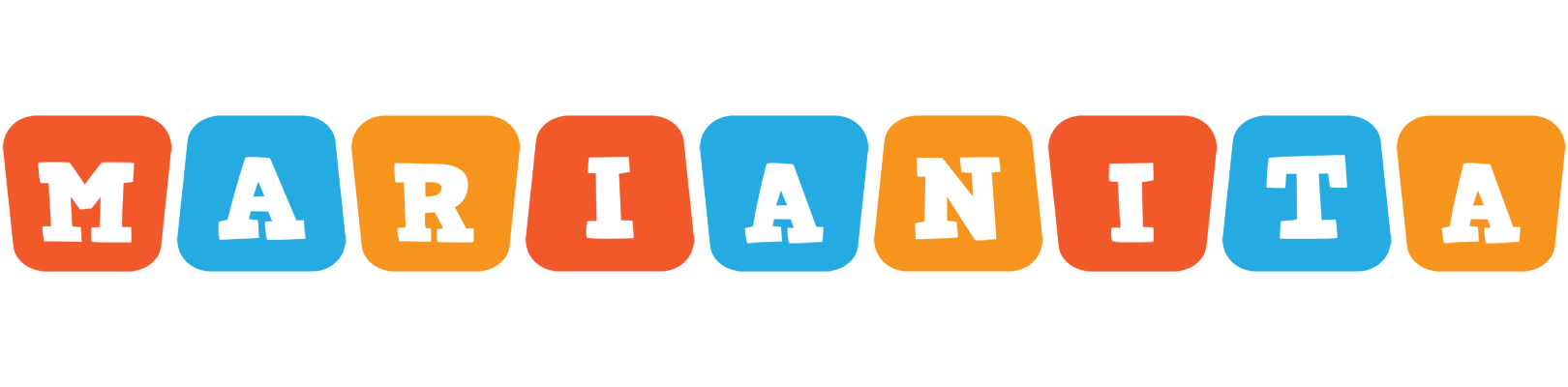 Marianita comics logo