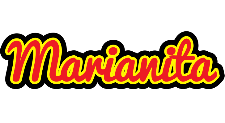 Marianita fireman logo