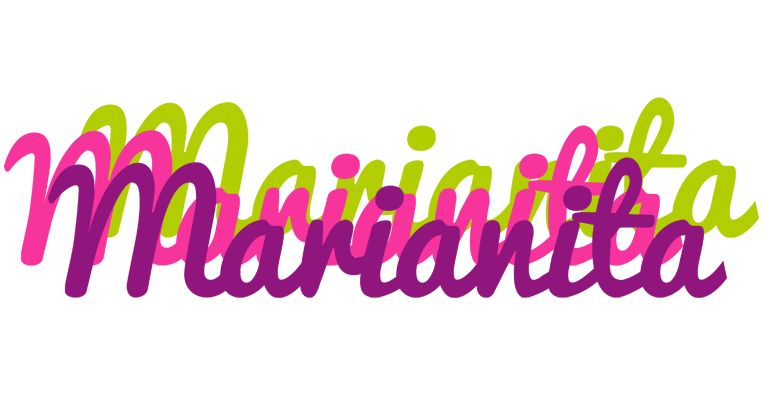 Marianita flowers logo