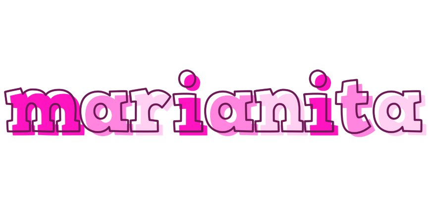 Marianita hello logo