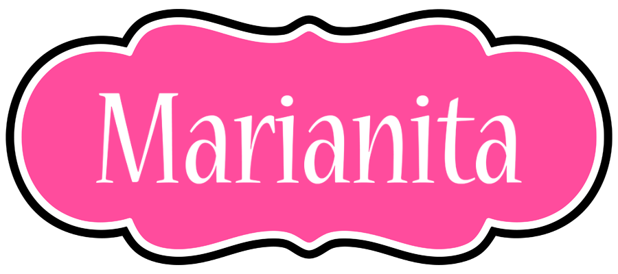 Marianita invitation logo