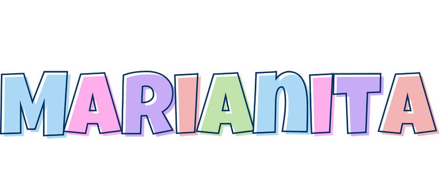 Marianita pastel logo