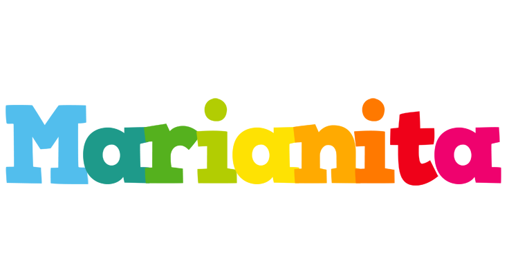 Marianita rainbows logo