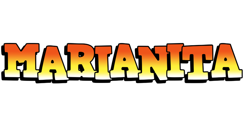 Marianita sunset logo