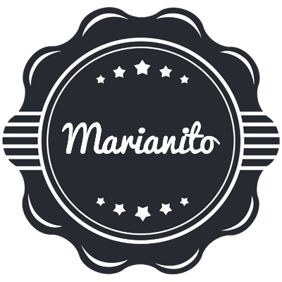 Marianito badge logo