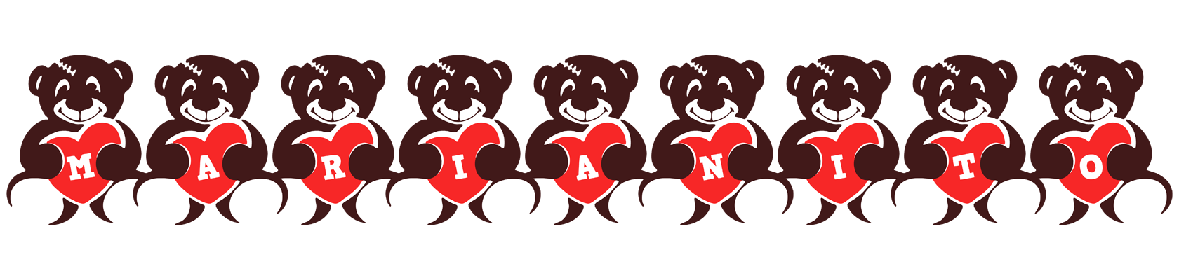 Marianito bear logo