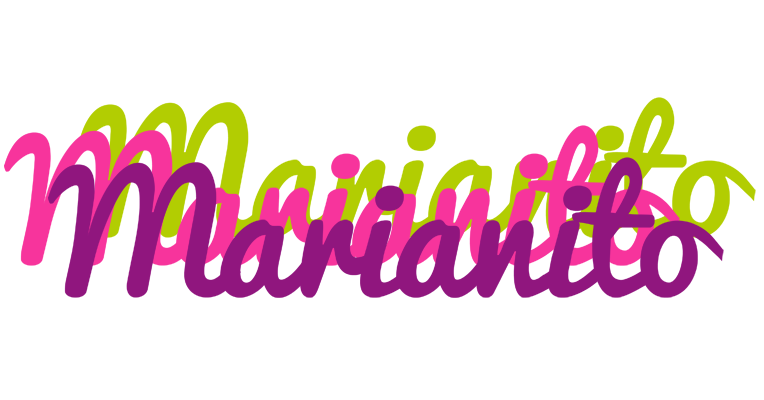 Marianito flowers logo
